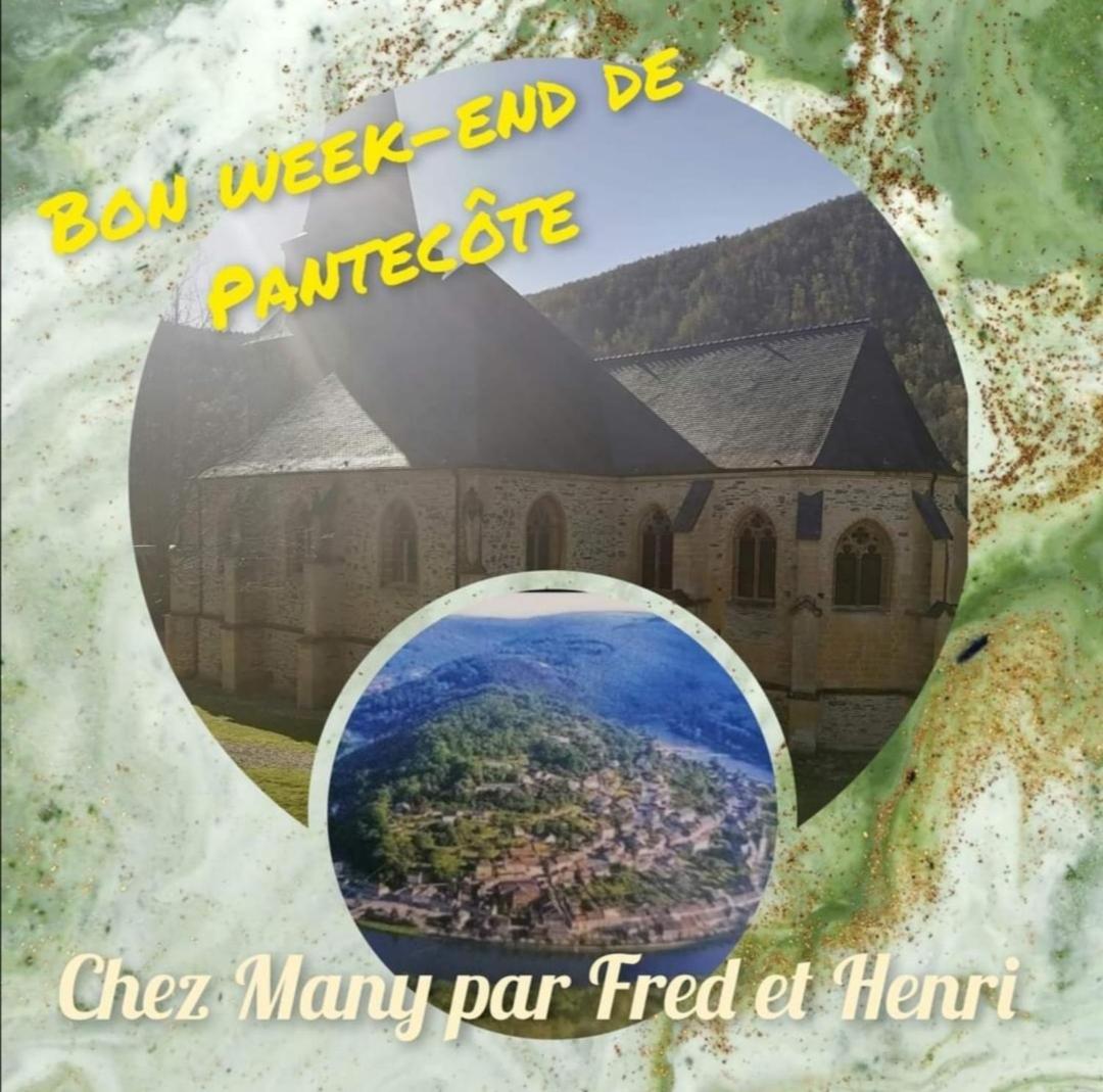 Bed and Breakfast Chez Many, Par Fred Et Henri Monthermé Esterno foto
